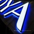 Acrylic Custom led 3d letters sign out door design letters for store restaurant business logo